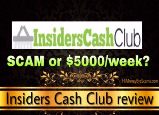 Insiders Cash Club review scam