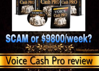 Voice Cash Pro review scam