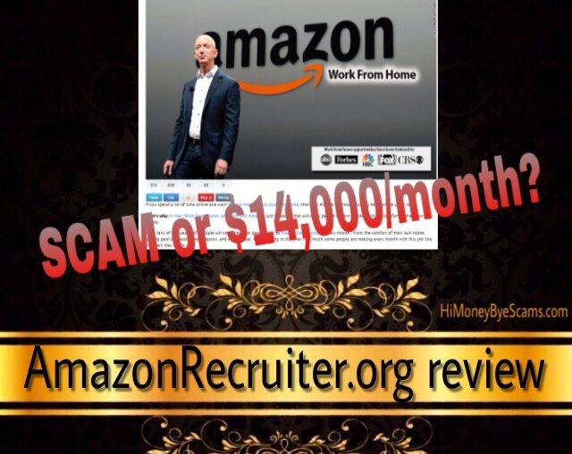 AmazonRecruiter.org scam review