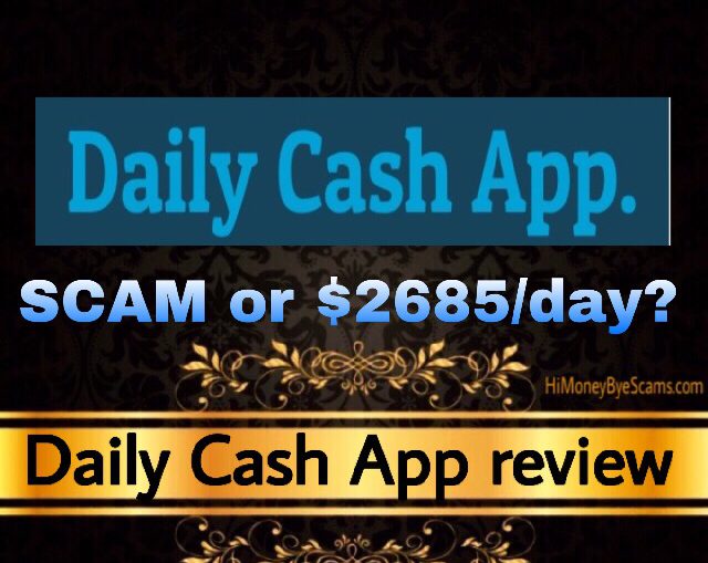 Daily Cash App review scam