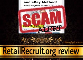 RetailRecruit.org review scam