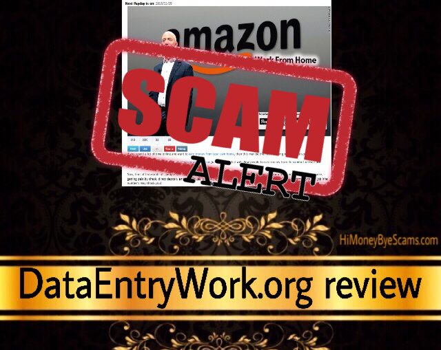 DataEntryWork.org scam review