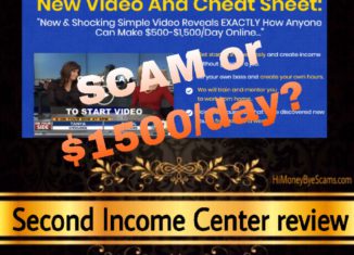 Second Income Center scam review