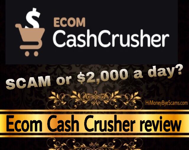 Ecom Cash Crusher review scam