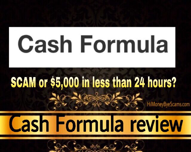 Cash Formula review scam