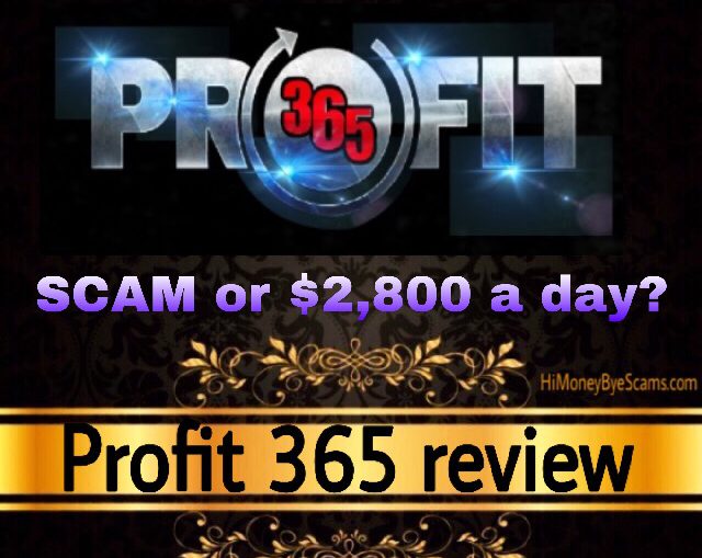 Profit 365 review scam