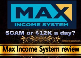 Max Income System review scam