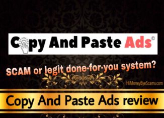 Copy And Paste Ads review scam