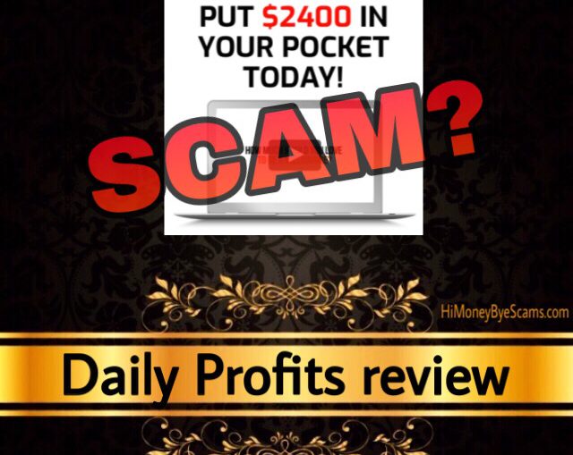 Daily Profits review scam dailyprofits.cc