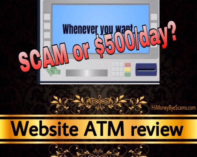 Website ATM scam review