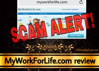 MyWorkForLife.com review scam