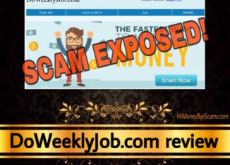 DoWeeklyJob.com scam review