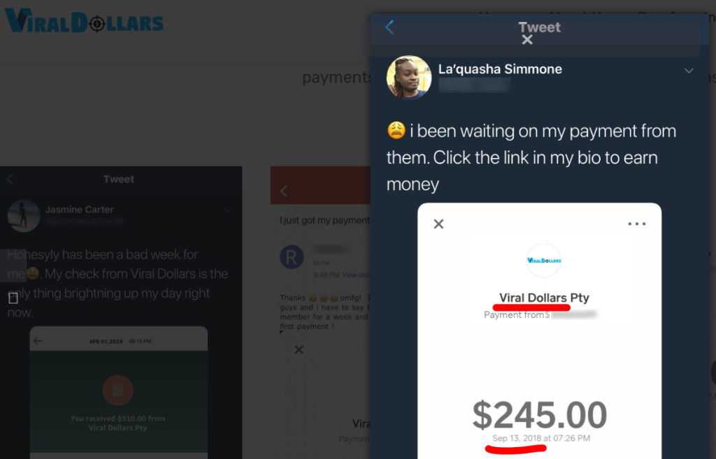 ViralBucks.co scam proof