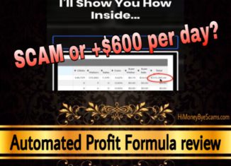 Automated Profit Formula Review – SCAM or $600+ per day? PURE TRUTH 