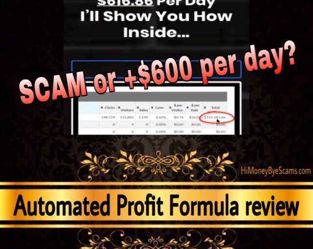 Automated Profit Formula review scam