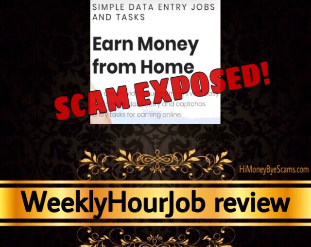 WeeklyHourJob review scam