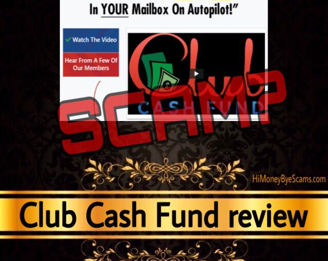 Club Cash Fund scam review