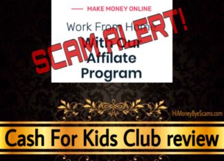 Cash For Kids Club review scam