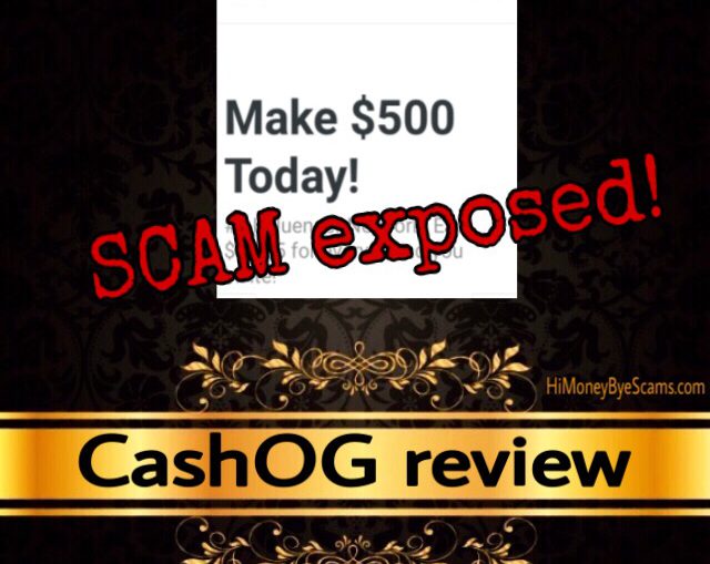 CashOG review scam