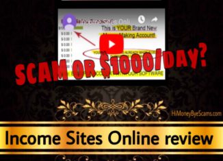 Income Sites Online review scam