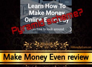 Make Money Even review scam