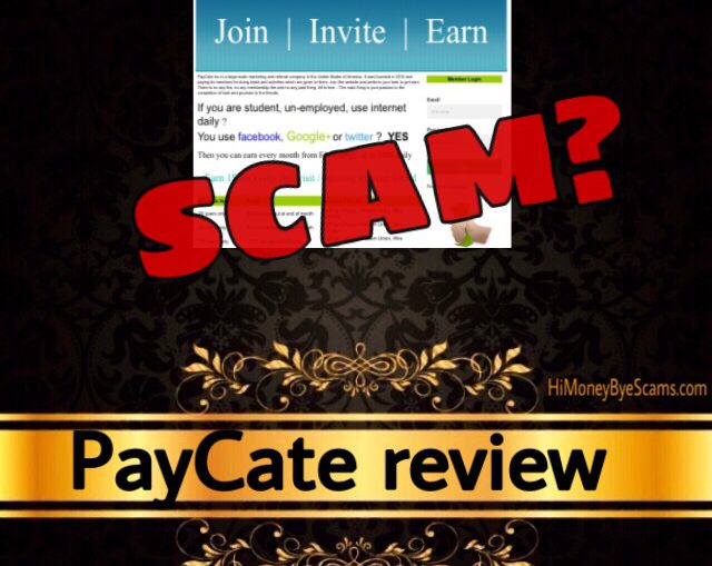 PayCate review scam