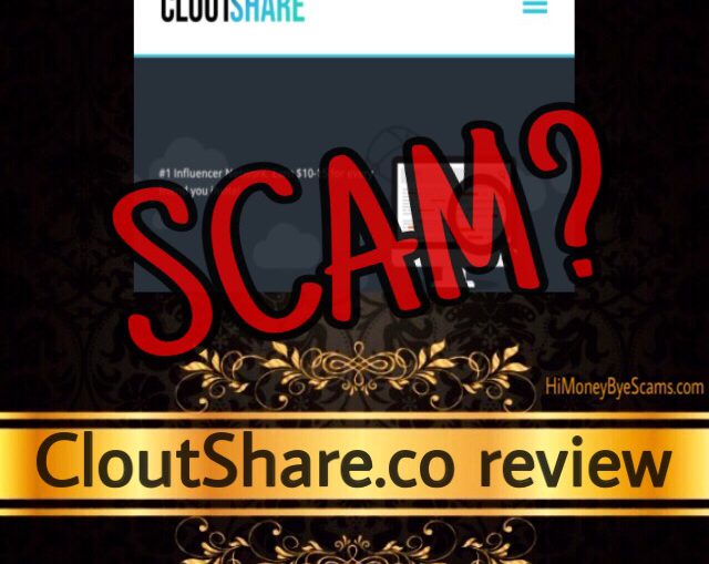 CloutShare.co scam review