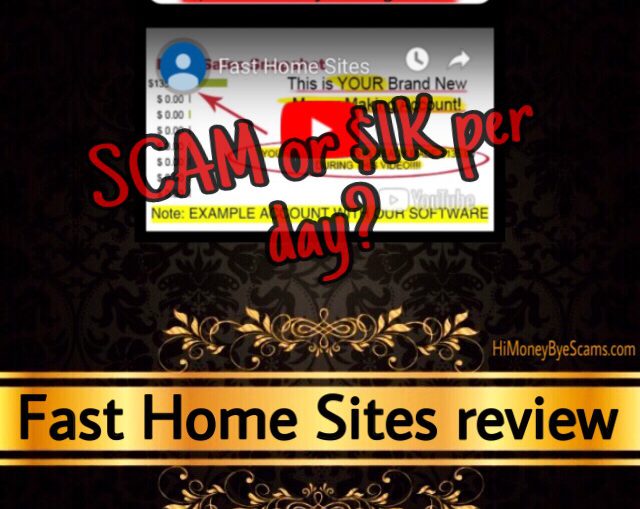 Fast Home Sites review scam