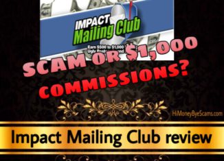 Impact Mailing Club scam review