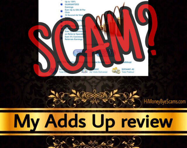 My Adds Up review scam