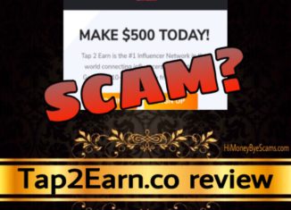 Tap2Earn review scam