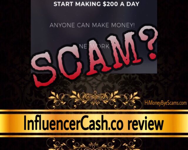 InfluencerCash scam review