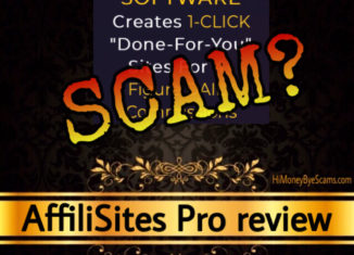 AffiliSites Pro review scam