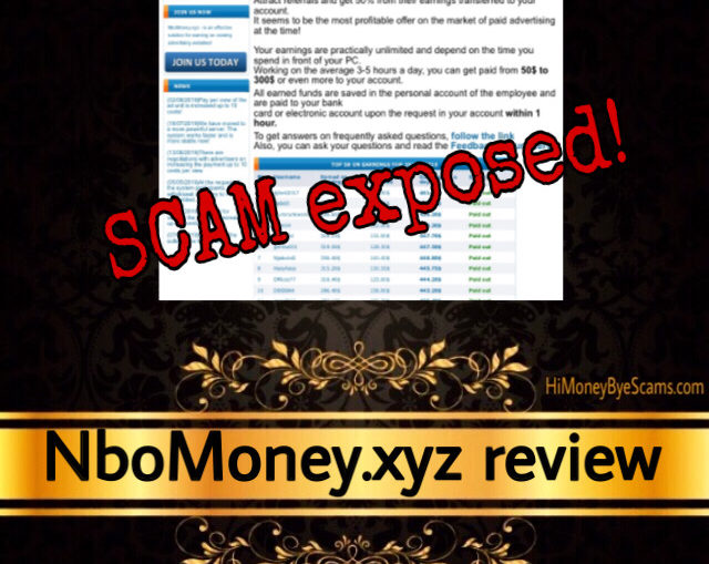 NboMoney.xyz review scam