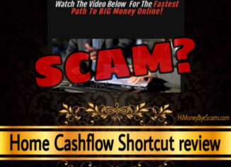 Home CashFlow Shortcut scam review
