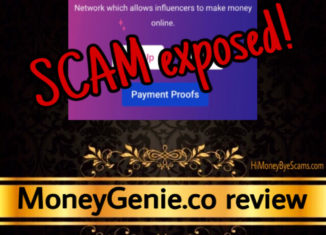 MoneyGenie.co review scam