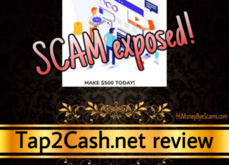 Tap2Cash.net review scam