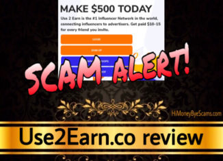 Use2Earn.co review scam