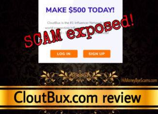 CloutBux review scam