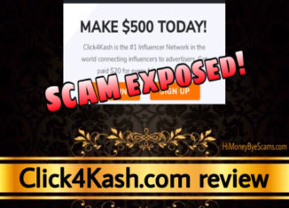 Click4Kash.com scam review