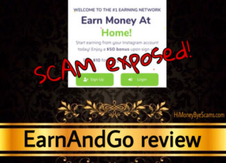 EarnAndGo.co scam review