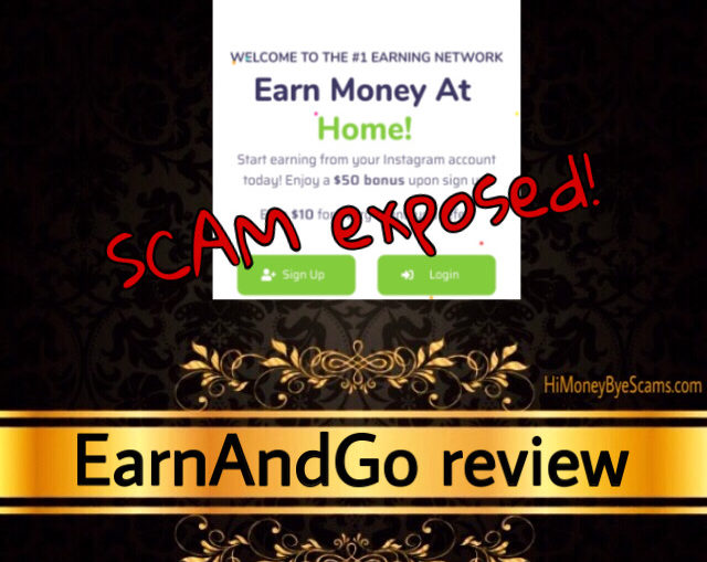 EarnAndGo.co scam review