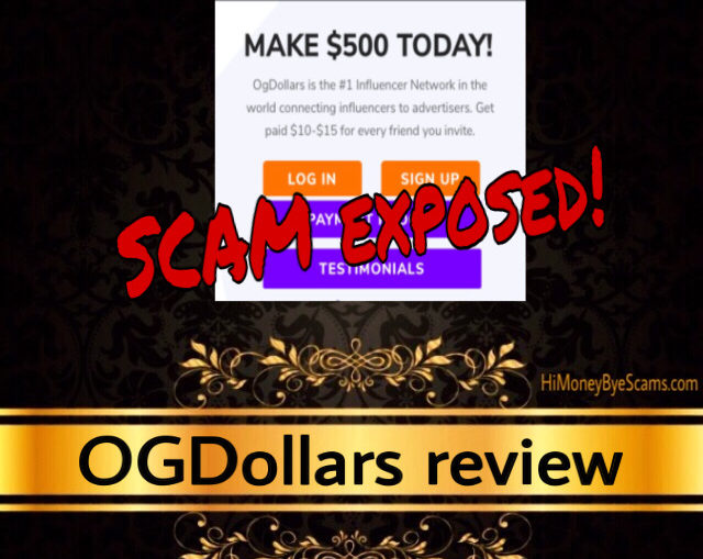 OGDollars review scam
