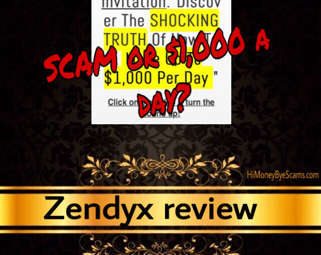 Zendyx scam review