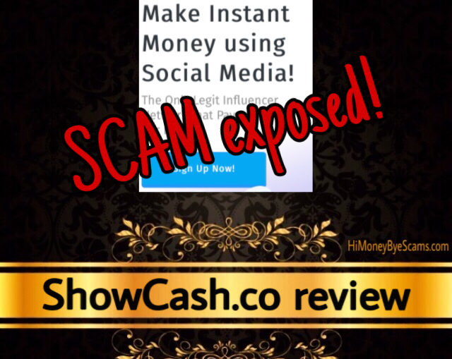 ShowCash.co review scam