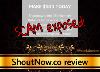 ShoutNow.co scam review