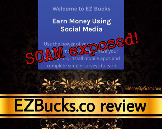 EZBucks.co review scam