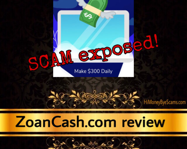 ZoanCash.com scam review