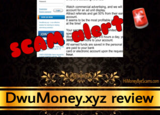 DwuMoney.xyz review scam