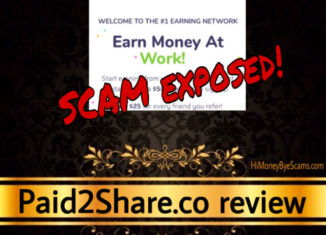 Paid2Share.co scam complaints